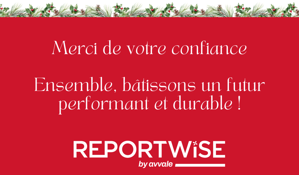 REPORTWISE vous souhaite une bonne année 2025